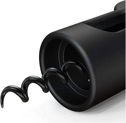 Vista 6 de Abridor de vino Sacacorchos Abrebotellas de vino Abridor de botellas de vino multifuncional creativo Abrebotellas de cerveza negra Abridor