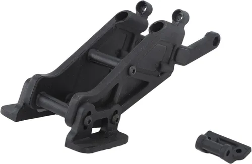 Vista 9 de Soporte de ala trasera de coche, soporte de montaje para patas de alerón de ABS, soporte de montaje para ZD Racing 1/8 coches
