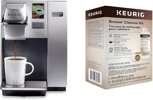 Vista 6 de Keurig K155 Office Pro cafetera K-Cup Pod comercial, una taza, color plateado
