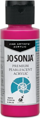 Vista 6 de Jo Sonja Premium Pearlescent - Azul