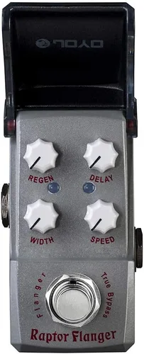 Vista 4 de JOYO JF-327 Raptor Flanger Mini Pedal Bundle con JP-06 Bloqueador de ruido Pedal Fuente de alimentación
