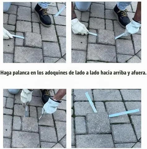 Vista 5 de Keyfit Tools U.S.A. - Extractor de pavimentadora PRO de 9 pulgadas, grado de contratista 4140, de acero endurecido y tratado térmicamente