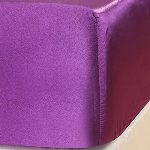 Vista 4 de FCLDESHOP Sábana bajera ajustable de microfibra cepillada de satén sedoso de color sólido, funda de colchón de bolsillo profundo para cama Negro