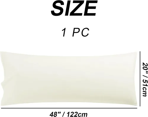 Vista 7 de uxcell Funda de almohada 100% microfibra Funda de almohada de 1800 hilos Funda de almohada suave con cierre de sobre, poliéster de 90 GSM, sin