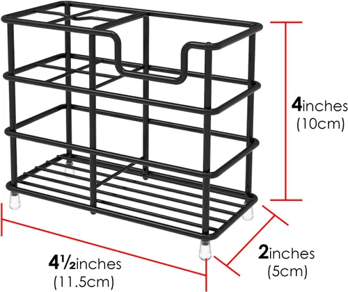 Vista 3 de Linkidea Soporte de pared para cepillo de dientes para baño, soporte de cepillo de dientes de acero inoxidable para cepillo de dientes eléctrico