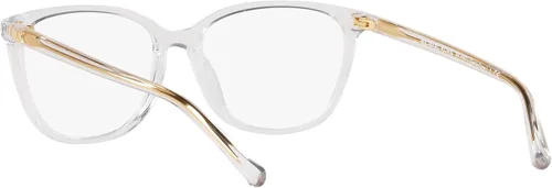 Vista 6 de Michael Kors womens Mk4067u Santa Clara Universal Fit Square Prescription Eyewear Frames Lente transparente/demo
