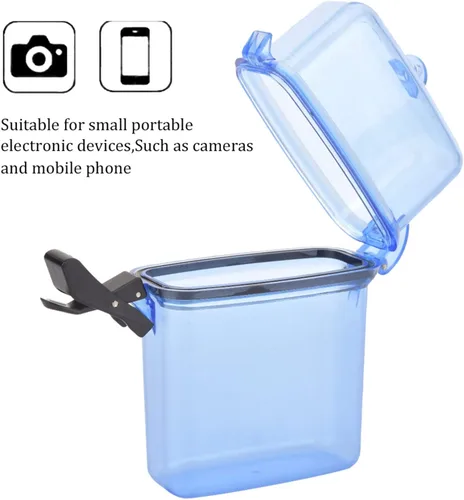 Vista 2 de Tbest Bolsas secas para barcos,Bolsa impermeable para teléfono,Caja de sellado de kayak subacuático transparente de plástico con gancho de cuerda