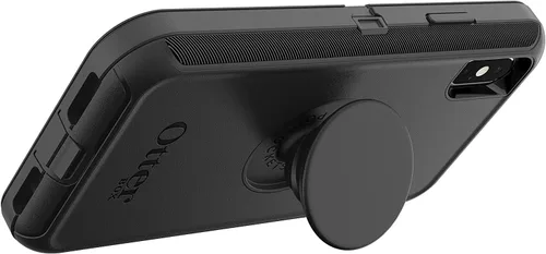 Vista 5 de OtterBox + Funda Pop Defender Series para iPhone Xs y iPhone X (no Xr/Xs Max) Embalaje no minorista - Negro