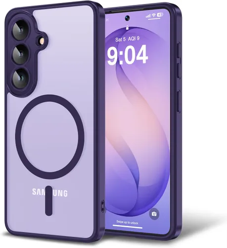 Vista 10 de Funda para iPhone 11 con protector de pantalla, compatible con MagSafe, ultra delgada, translúcida, mate, a prueba de golpes, color negro