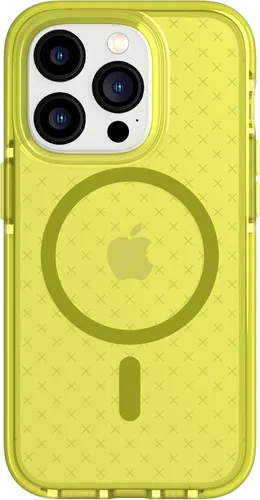 Vista 12 de tech21 iPhone 14 Pro Max Evo Check compatible con MagSafe® – Funda protectora delgada y absorbente de golpes con protección FlexShock Multi-Drop