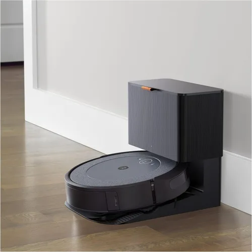 Vista 2 de iRobot Roomba Combo i5+ Robot aspirador y trapeador con vaciado automático, limpia por habitación con mapeo inteligente, se vacía hasta 60 días