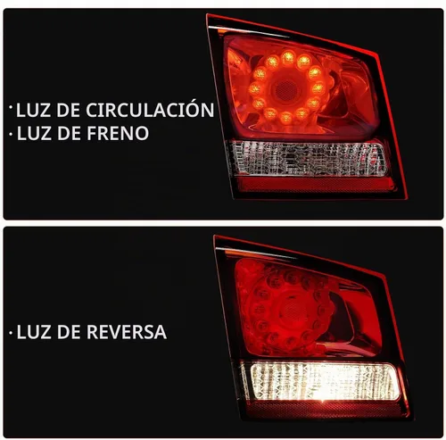 Vista 3 de Luz trasera interior compatible con Dodge Journey 2011-2020 LH