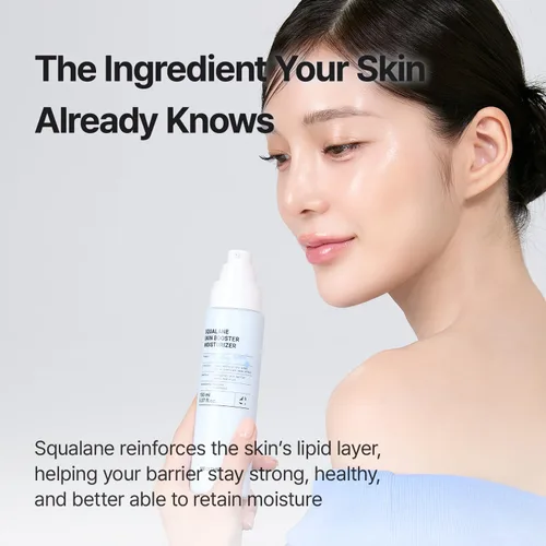 Vista 9 de MEDITHERAPY Squalane Skin Booster Moisturizer – 8% escualano + pantenol + ácido hialurónico Crema hidratante facial hidratante para piel sensible