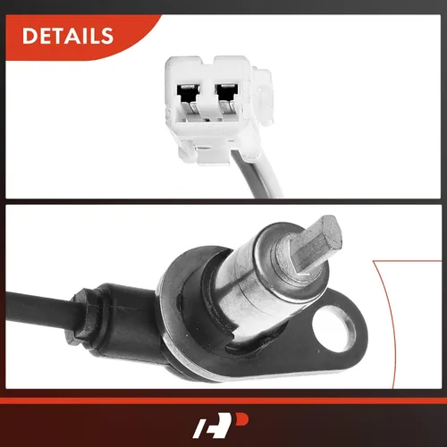 Vista 7 de A-Premium Sensor de velocidad de rueda ABS compatible con modelos Mazda - 626, MX-6 1993-1997 - Lado del pasajero trasero derecho, repuesto #