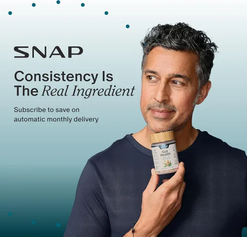 Vista 7 de Snap Supplements Suplemento de lipasa intestinal, probiótico, 50 cápsulas Gut Health Supplement for Women & Men, Digestive Enzymes, Bloating &