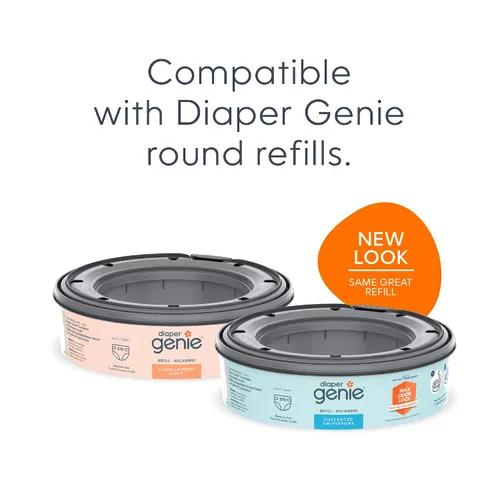 Vista 9 de Cubeta contenedora pañales sucios con tecnología antiolor Playtex, de Diaper Genie, Blanco