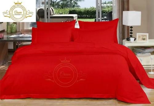 Vista 10 de Corona Collection Hotel beddings 600-thread-count Juego de sábana 100% algodón egipcio, 4 pieza Fit hasta 12" Deep Pocket todo Damask rayas elástica