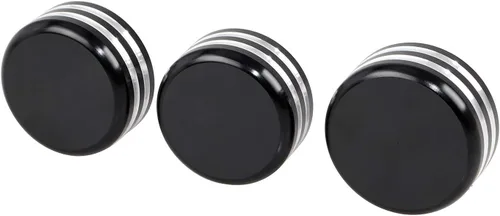 Vista 6 de SHMT - Cubierta de la tapa del vástago de la horquilla para Harley Sportster XL Dyna FXD FXDL FXDS-CONV Softail FLS FLSS FLSTF FLSTFB FLSTFBS FLSTN