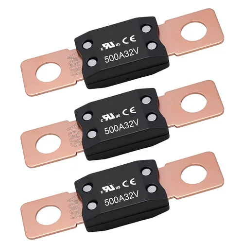 Vista 19 de Fusible 40A MEGA/AMG, componente reconocido por UL, montaje de perno automotriz Alta corriente de 40 amperios para automóviles, remolques