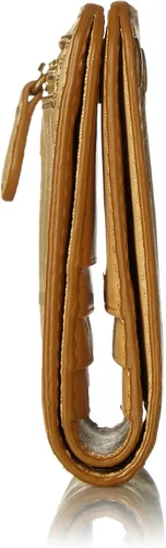 Vista 3 de Frye Campus Rivet - Cartera pequeña de cuero a presión para mujer, plátano, talla única, Banana