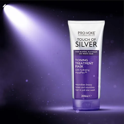 Vista 7 de PROVOKE Mascarilla Tratamiento Tonificante para Cabello Rubio, Platino, Blanco o Gris - 6.8 fl oz