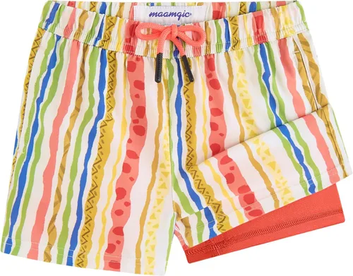 Vista 36 de maamgic Traje de baño para niños con forro de compresión para niños pequeños Aloha Flamencos