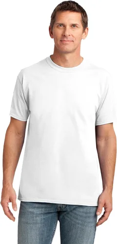 Vista 3 de Gildan Camiseta de poliéster que absorbe la humedad, paquete de 2, Azul Real