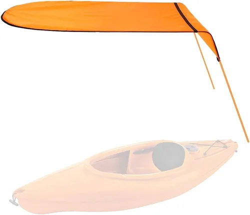 Vista 8 de KUUQA Toldo para kayak y canoa para una sola persona