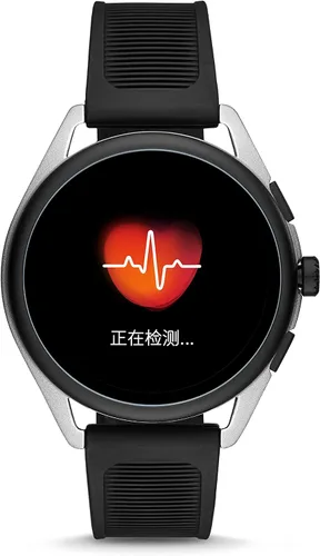 Vista 8 de Emporio Armani - Smartwatch 3 con tecnología Wear OS de Google con altavoz frecuencia cardíaca GPS NFC y notificaciones de celular inteligente Negro