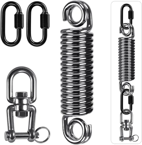 Vista 9 de SELEWARE Percha para saco de boxeo, soporte de suspensión de bolsa pesada para boxeo Muay Thai Hardware de entrenamiento de boxeo