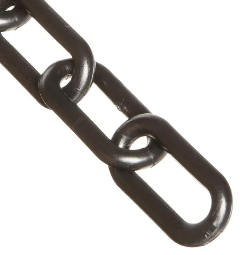 Vista 18 de Mr. Chain - Cadena de barrera de plástico, color Army Tan, diámetro de eslabón de 2 pulgadas, longitud de 25 pies (50055-25)