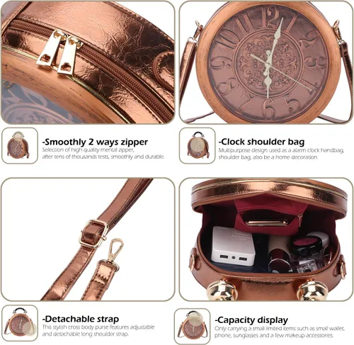 Vista 4 de Angel Barcelo Bolso cruzado y bolsos para mujer, bolso de hombro de moda para mujer