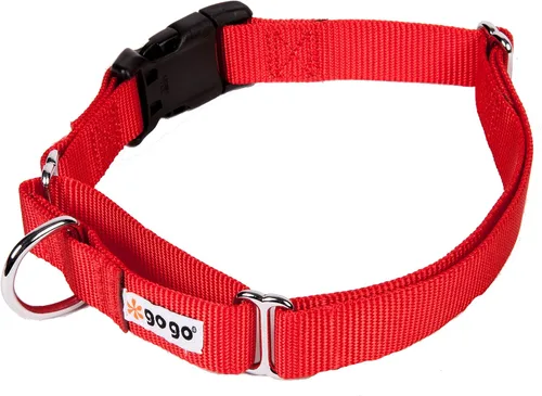 Vista 22 de GoGo Pet Products GoGo - Collar de perro Martingala de 3/4 pulgadas, mediano, color rosa Rosado