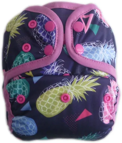 Vista 11 de JOBEBE Pañal de tela para bebé, reutilizable, lavable, ajustable