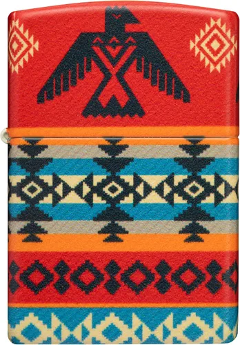 Vista 2 de Zippo Encendedor: Patrón de Thunderbird Indio - 540 Color 48524