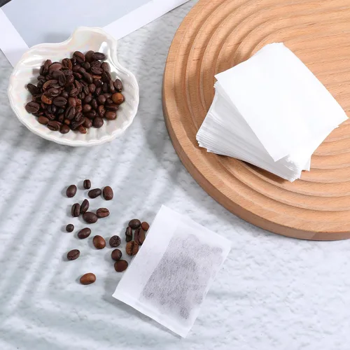 Vista 7 de 100 bolsas de té desechables para té de hojas sueltas, bolsa de filtro de té desechable rellenable, bolsa vacía de té, bolsas de especias