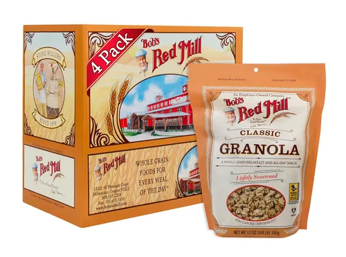 Vista 7 de Bob's Red Mill Granola de avena y miel, 12 onzas (paquete de 4)
