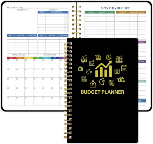 Vista 11 de Planificador de presupuesto - Calendario vertical de 12 meses de enero de 2026 a diciembre de 2026, 10 x 15 pulgadas, calendario colgante moderno