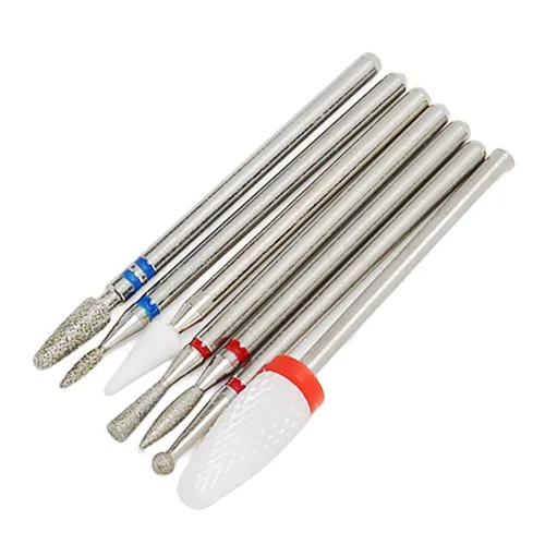 Vista 3 de Brocas de carburo de tungsteno para uñas, cabeza de molienda de uñas, brocas de carburo de tungsteno para uñas, brocas de carburo de tungsteno