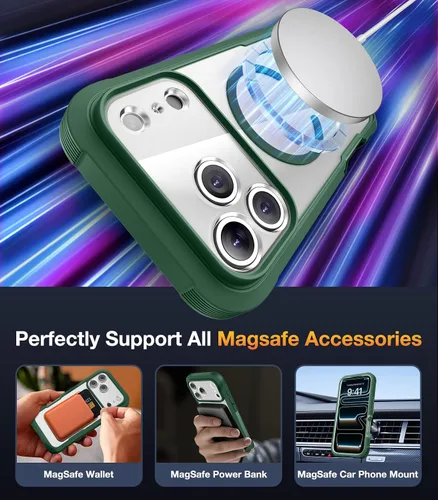 Vista 678 de DIACLARA - Funda transparente compatible con iPhone XR 6.1 pulgadas 2018
