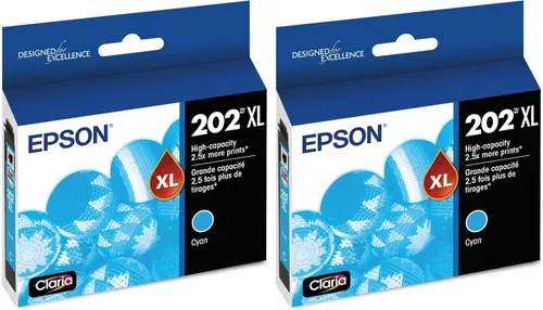 Vista 9 de Epson T202XL Cyan T202XL220 Claria. Cartucho de tinta cian., Negro XL