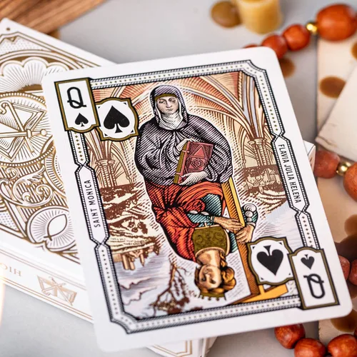 Vista 9 de Early Church Alpha & Omega Christian History Deck, ilustraciones bíblicas Jugando cartas y juego e-Book