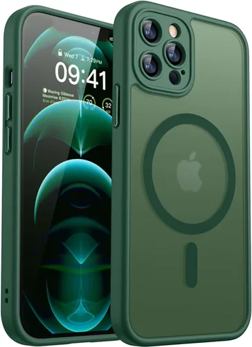 Vista 28 de CANSHN Funda magnética compatible con iPhone Air (6.5 pulgadas), mejorada [protección completa de la cámara] [compatible con Magsafe]