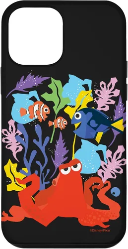 Vista 16 de Funda para iPhone 16 Disney PIXAR Finding Dory Nemo, Marlin y Hank