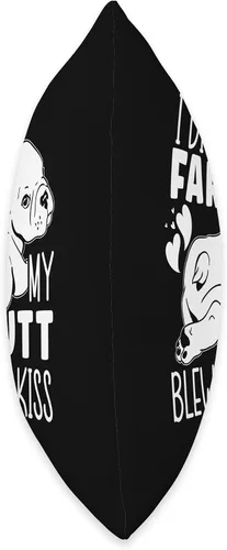 Vista 2 de French Bulldog Gifts & French Bulldog Clothing I Didn't Fart My Butt Blew You A Kiss - Almohada de bulldog francés, 16.0 x 16.0 in, multicolor