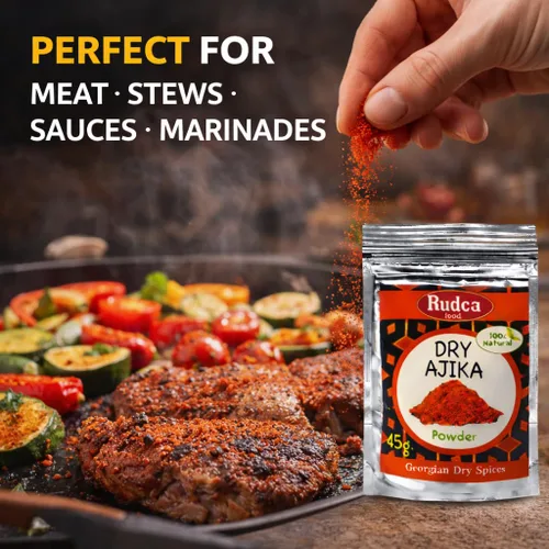 Vista 5 de Rudca Food Mezcla de especias secas Adjika - 1.59 oz (45 g)
