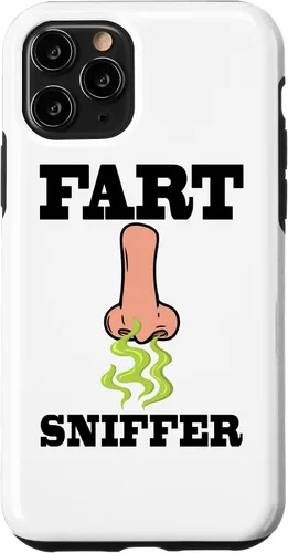 Vista 29 de Fart Sniffer Shirt, Gross Dad Joke Shirt, Weird Funny Fart Case for iPhone 17