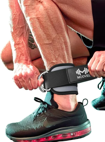 Vista 18 de Modvel Gym Ankle Strap for Cable Machines – Glute & Leg Kickback Ankle Straps for Gym Workouts – Adjustable, Padded Support for Strength Training