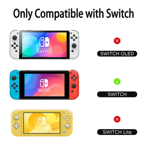 Vista 8 de PAWSWORLD Funda protectora para Switch Zelda, funda de interruptor acoplable suave para Nintendo, funda Joycon funda desmontable para interruptor