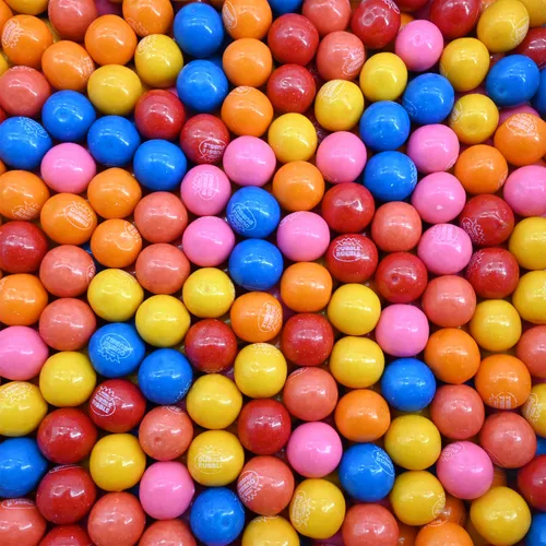 Vista 8 de Candy Retailer Bolas de chicle de 3/4 pulgadas (surtido de 6 sabores, 1 libra)